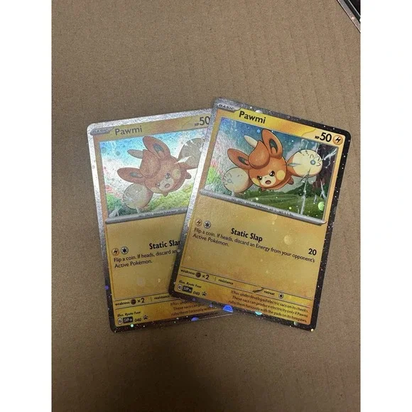 Lot of 11 Holo bleed error pokemon cards plus 2 swirls!  HD / mew swirl